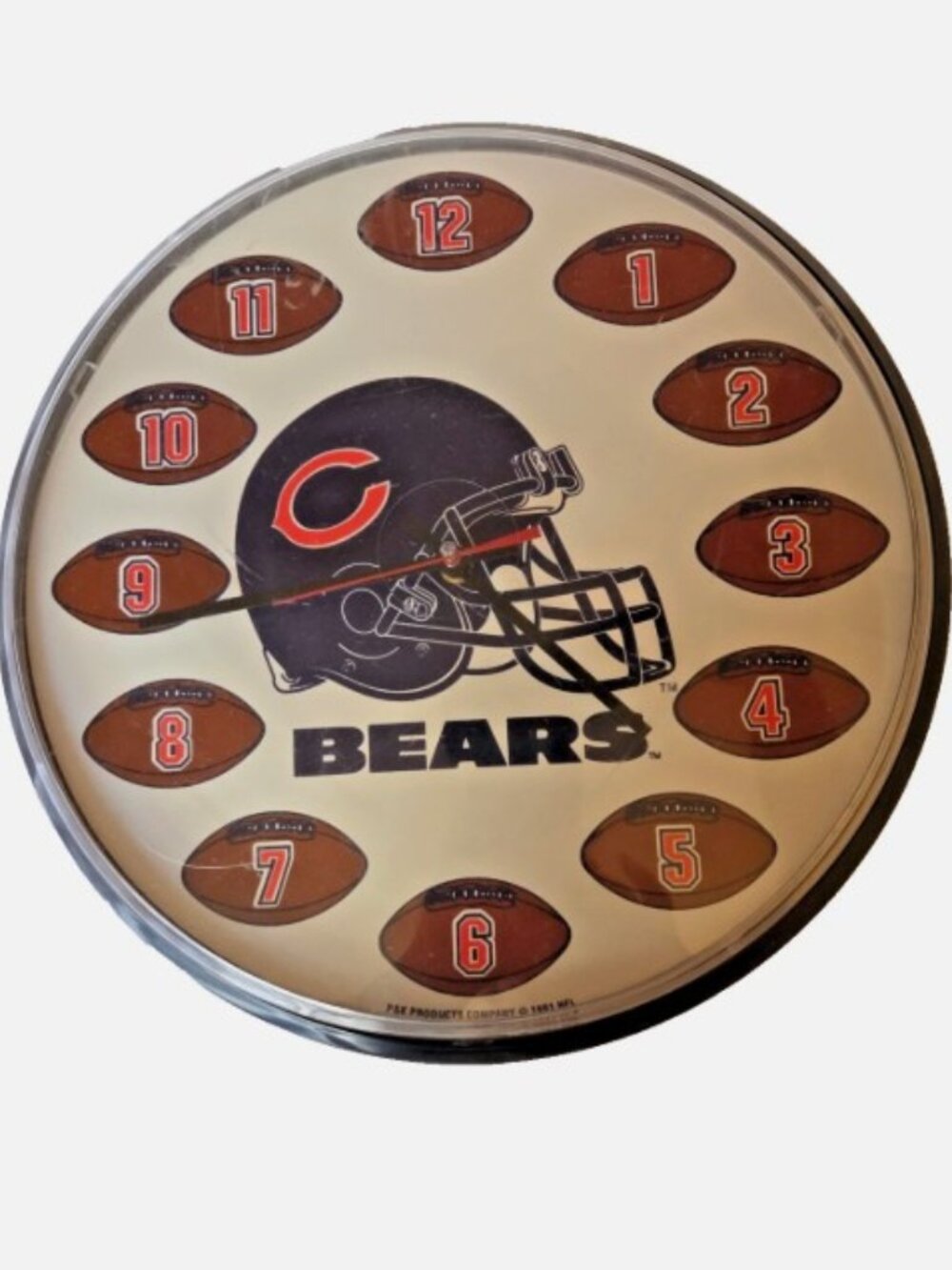 Chicago Bears Wall Clock